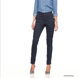 Midrise Skinny Khakis (Tall)